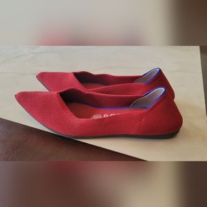 Red Pointed Toe Rothy's